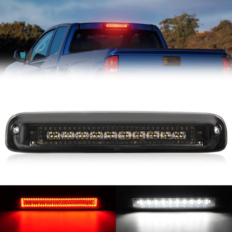 SUPAREE Third Brake Light fit for 1999-2006 C-hevy Silverado/GMC Sierra 1500 2500 3500 HD & Classic LED 3rd Brake Light Accessories Red LED Strobe Rear 3rd Brake Cargo Lights High Mount Stop Light - Image 1